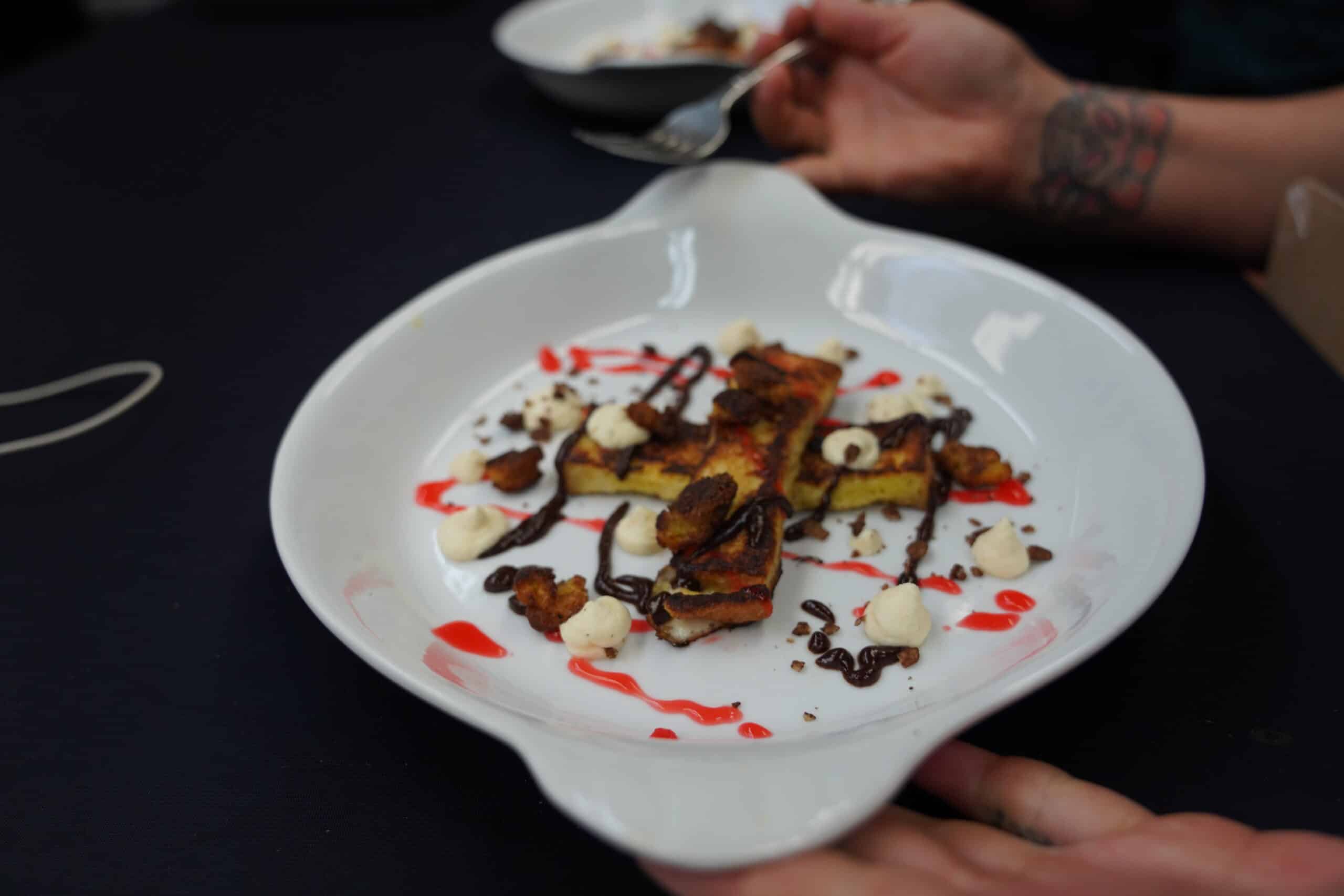 Photo of a dish made during a chopped challenge